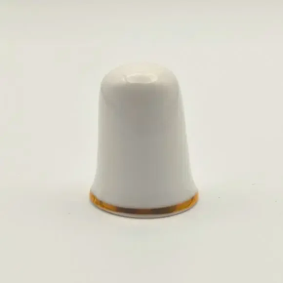 VTG AFB Thimble Sneezy Bone China Disneys Snow White Gold Trim Collectible - Picture 5 of 9